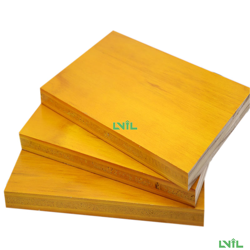 Phenolic 3-ply Shuttering Yellow Panels Spruce 21/27mm 3-ply Panels