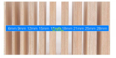 China Benchmark Certified F17 Formply For Formwork Plywood 1200*1800MM